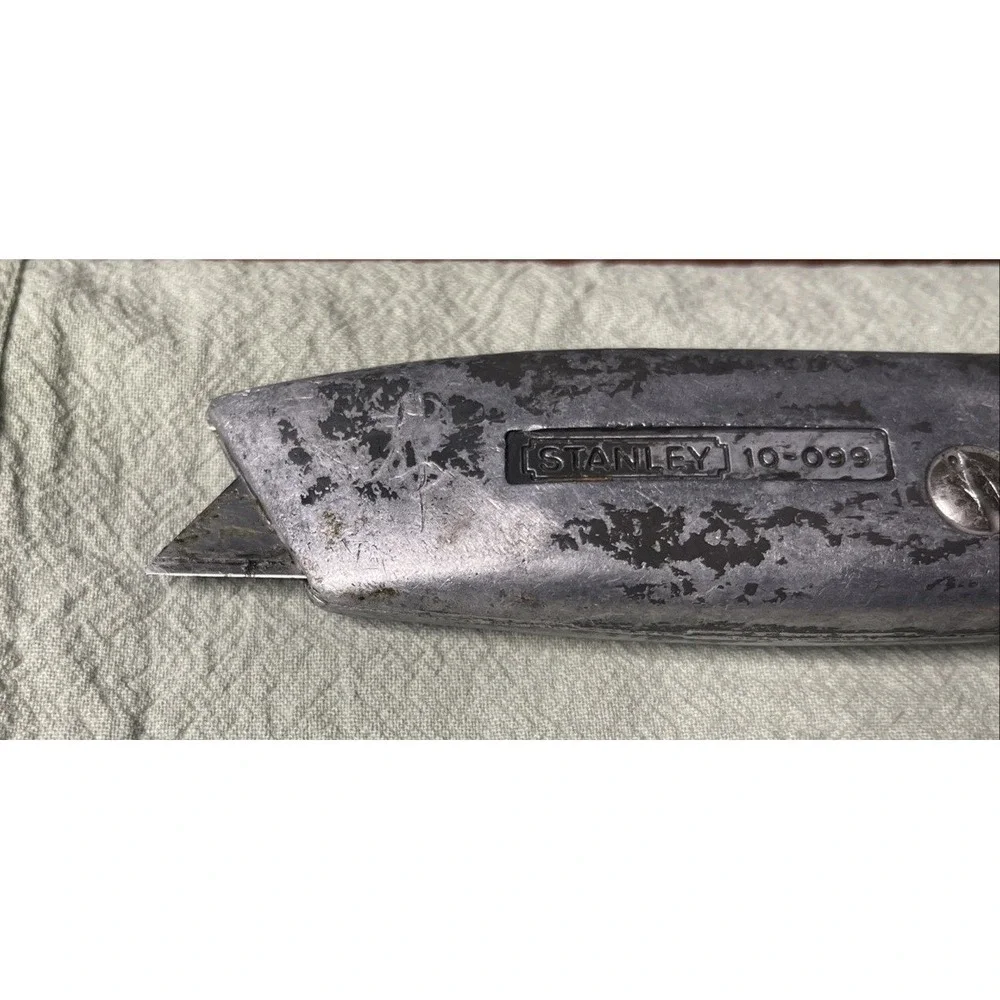 Vintage Stanley 10-099 Retractable‎ Utility Knife Box Cutter 6